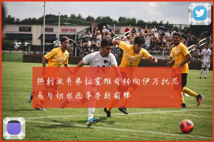 热刺放弃弗拉霍维奇转向伊万托尼或与切尔西争夺新前锋